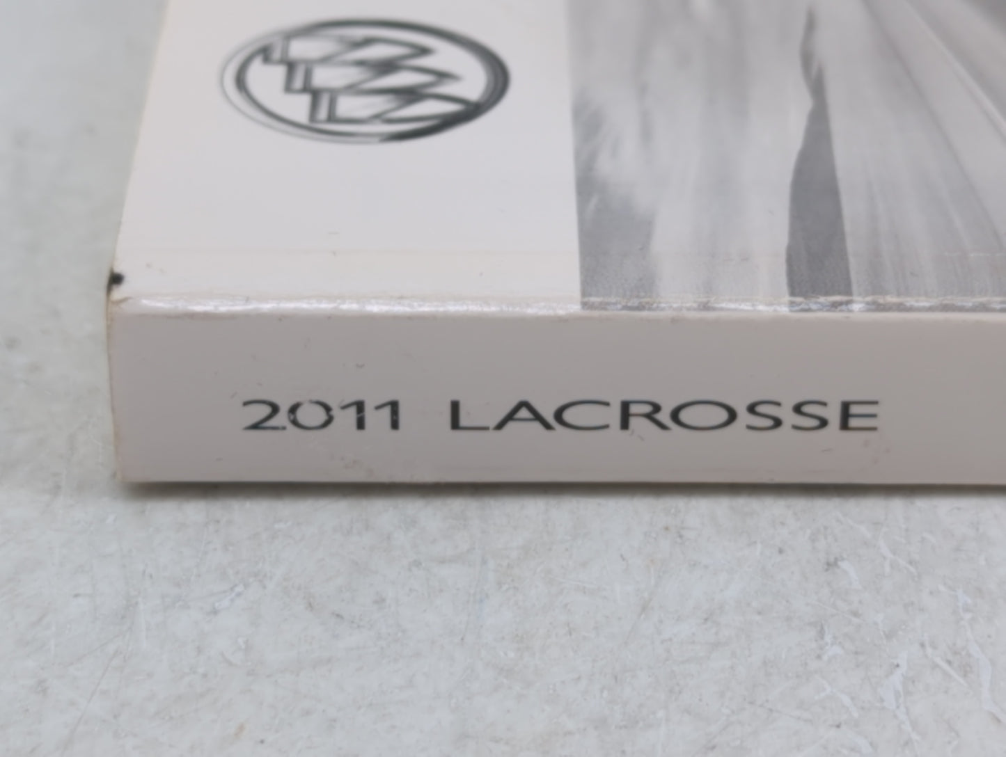 2011 Buick Lacrosse Owners Manual Book Guide P/N:20859621-B OEM Used Auto Parts - Oemusedautoparts1.com