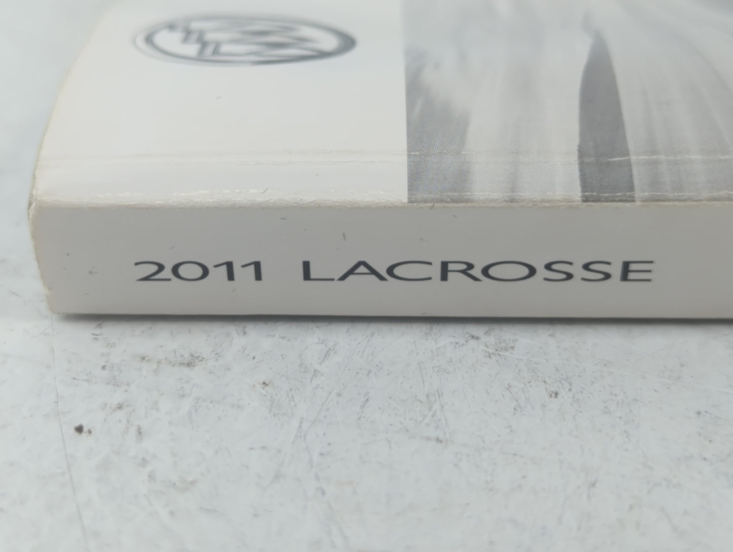 2011 Buick Lacrosse Owners Manual Book Guide P/N:20859621 A OEM Used Auto Parts - Oemusedautoparts1.com