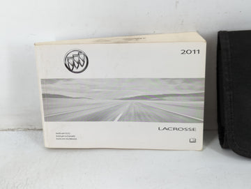 2011 Buick Lacrosse Owners Manual Book Guide P/N:20859621 A OEM Used Auto Parts