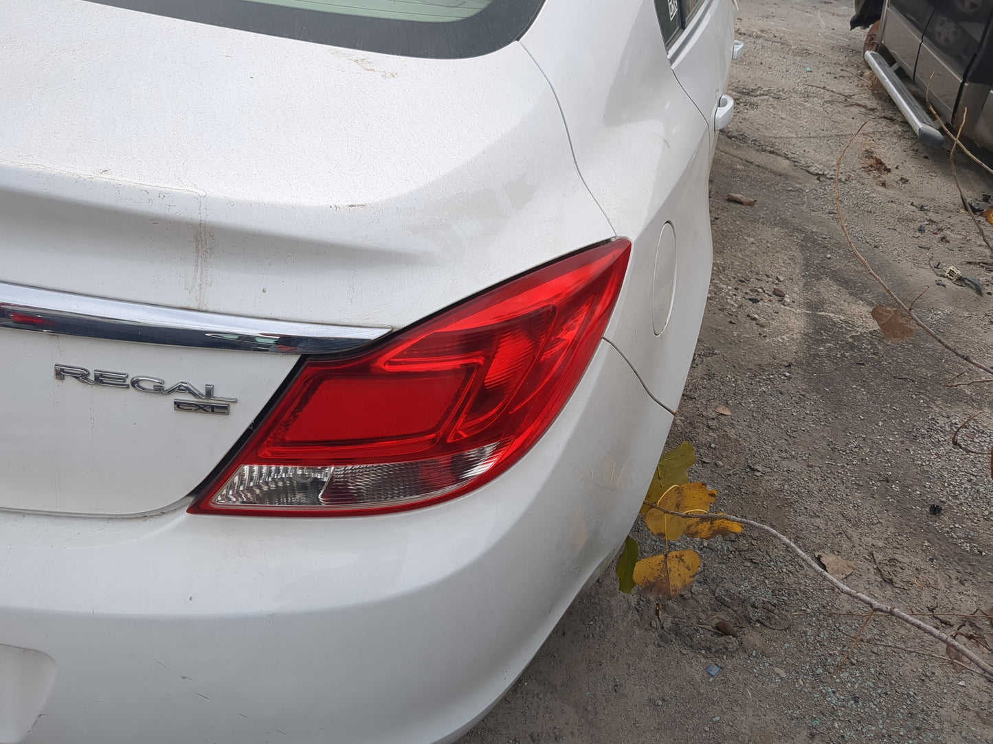 2011-2013 Buick Regal Tail Light Assembly Passenger Right OEM Fits Fits 2011 2012 2013 OEM Used Auto Parts - Oemusedautopart