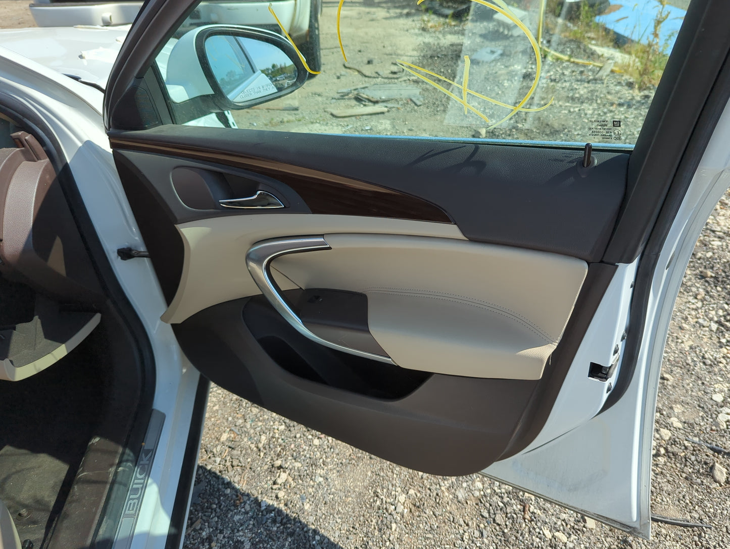 2011 Buick Regal Front Right Passenger Interior Door Panel Trim - Oemusedautoparts1.com