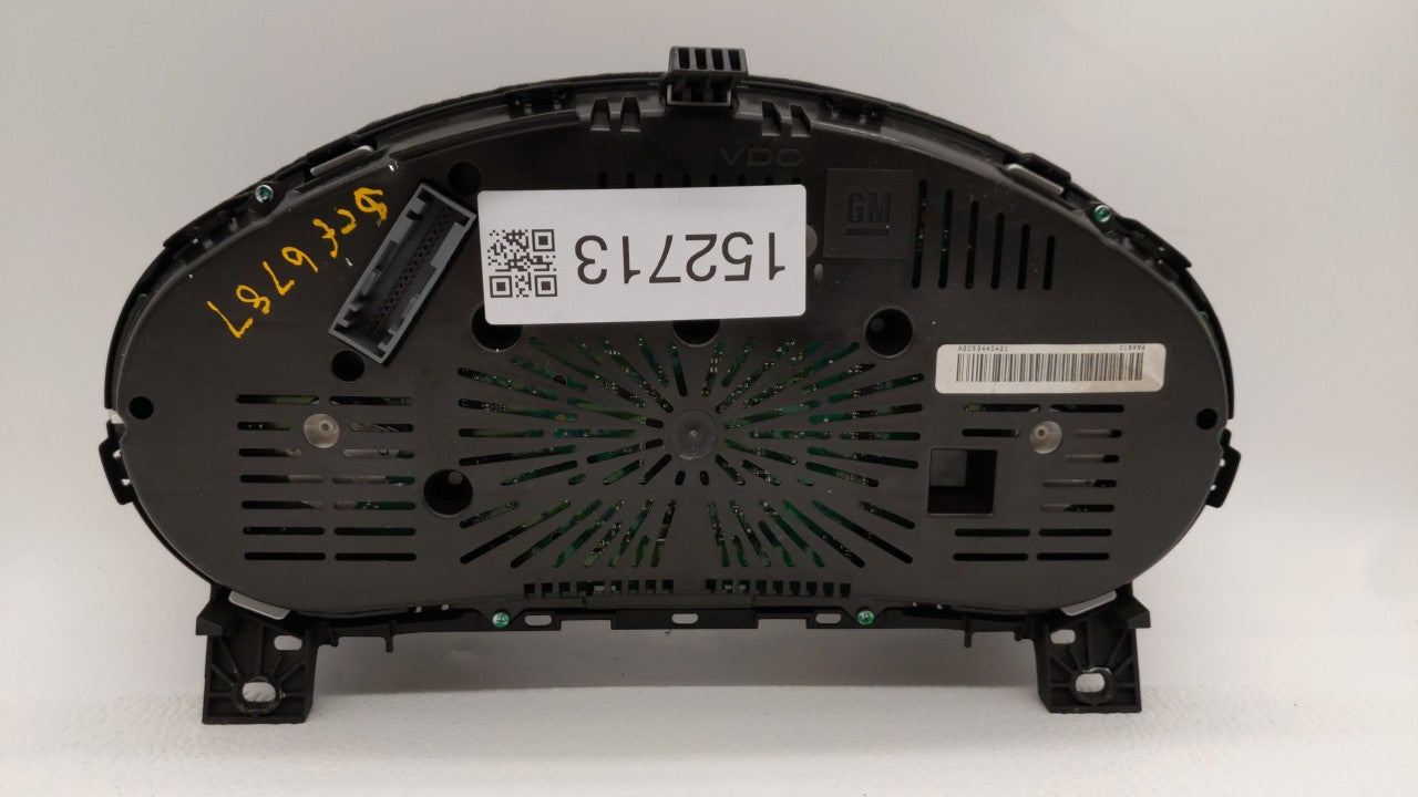 2011 Buick Regal Instrument Cluster Speedometer Gauges P/N:20970757 13332274 Fits OEM Used Auto Parts - Oemusedautoparts1.co