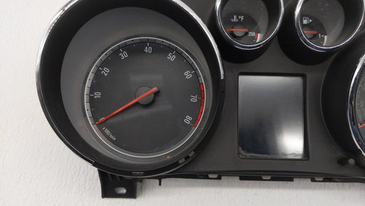2011 Buick Regal Instrument Cluster Speedometer Gauges P/N:22783067 Fits OEM Used Auto Parts