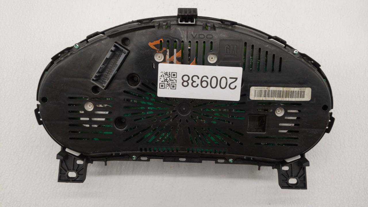 2011 Buick Regal Instrument Cluster Speedometer Gauges P/N:20970757 Fits OEM Used Auto Parts - Oemusedautoparts1.com