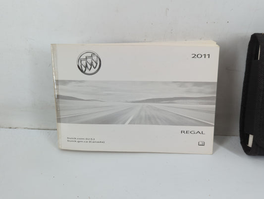 2011 Buick Regal Owners Manual Book Guide P/N:20834696 B OEM Used Auto Parts