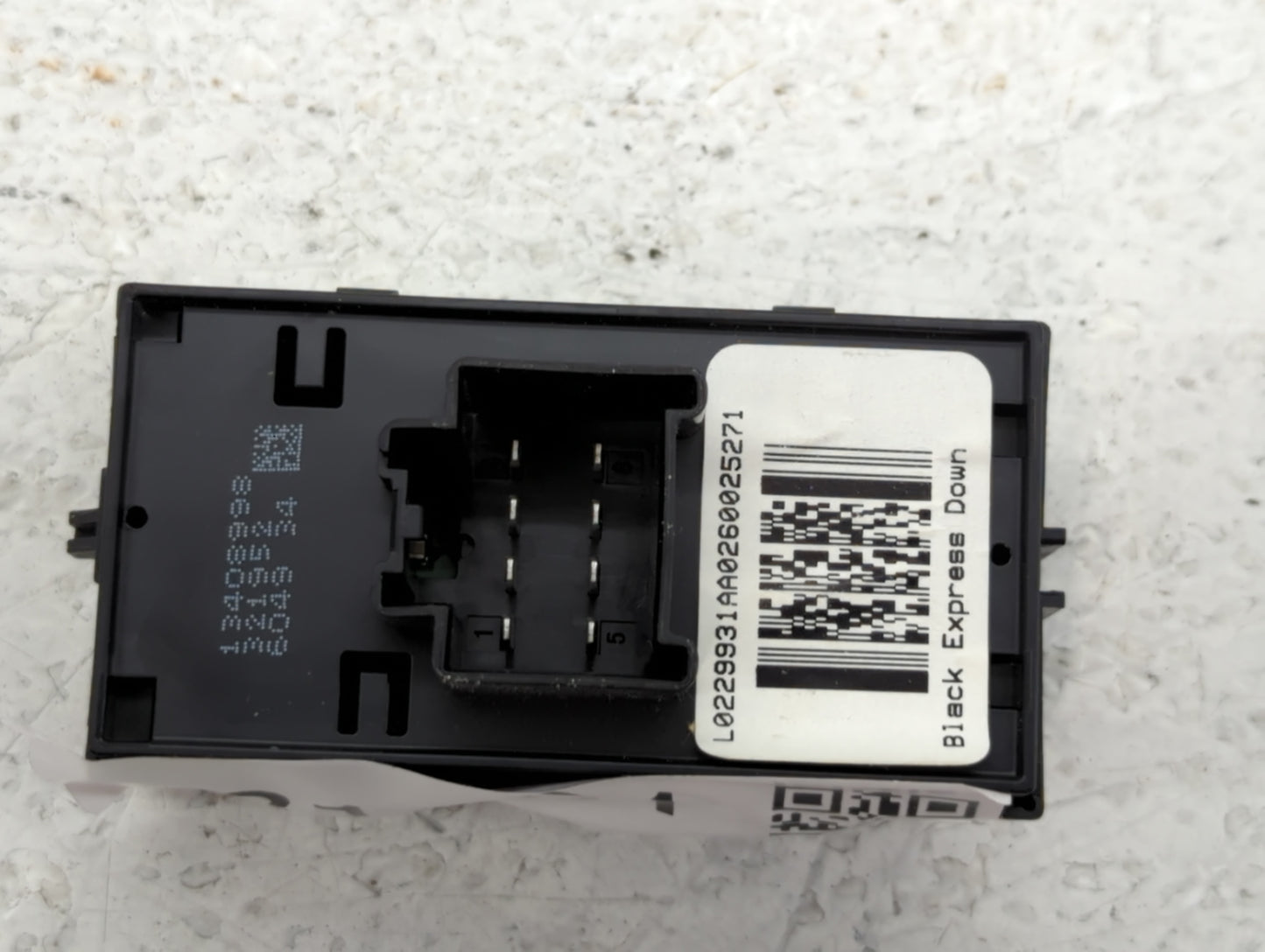 2011 Buick Regal Master Power Window Switch Replacement Driver Side Left P/N:6049 34 321952, 1 3408998 Fits Fits 2012 OEM Us