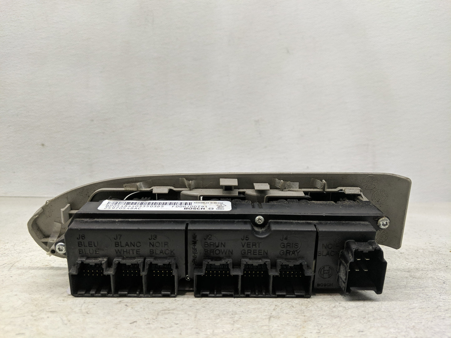 2008-2014 Cadillac Cts Master Power Window Switch Replacement Driver Side Left P/N:F00HJ00791 25970548AC Fits OEM Used Auto