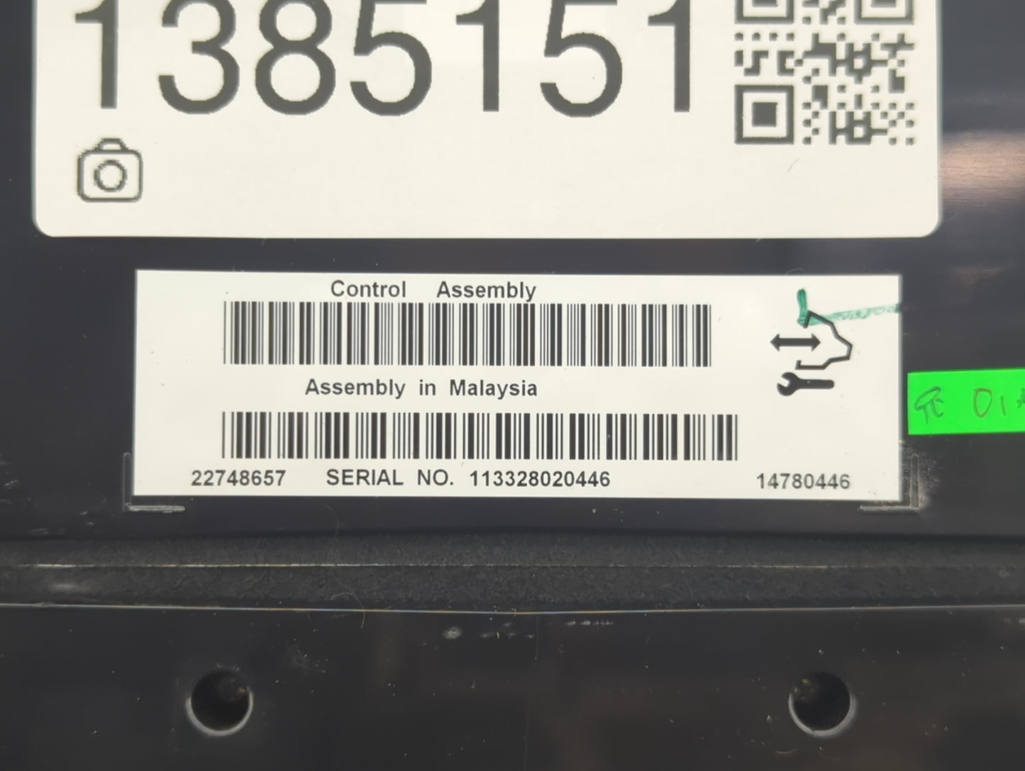 2009-2013 Cadillac Cts Radio Control Panel - Oemusedautoparts1.com