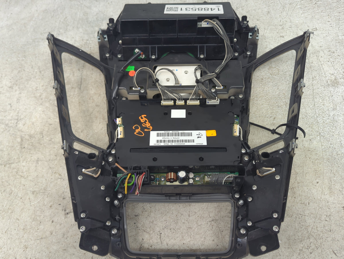 2011 Cadillac Cts Radio Control Panel 1488531 - Oemusedautoparts1.com