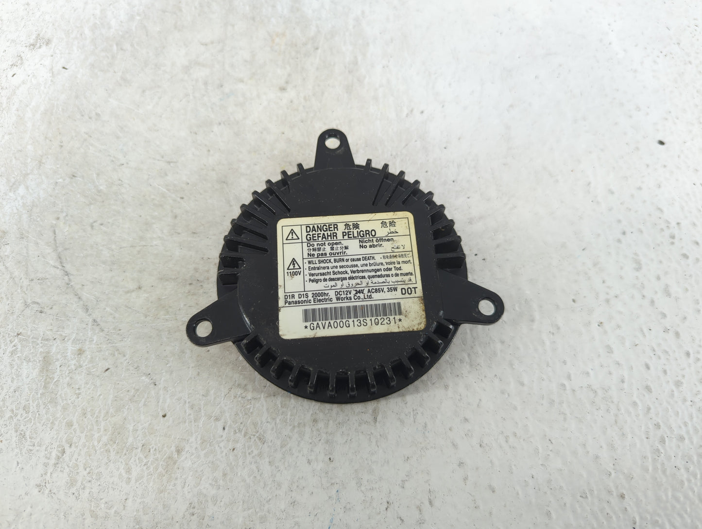 2010-2012 Cadillac Cts Headlight Ballast Head Light - Oemusedautoparts1.com