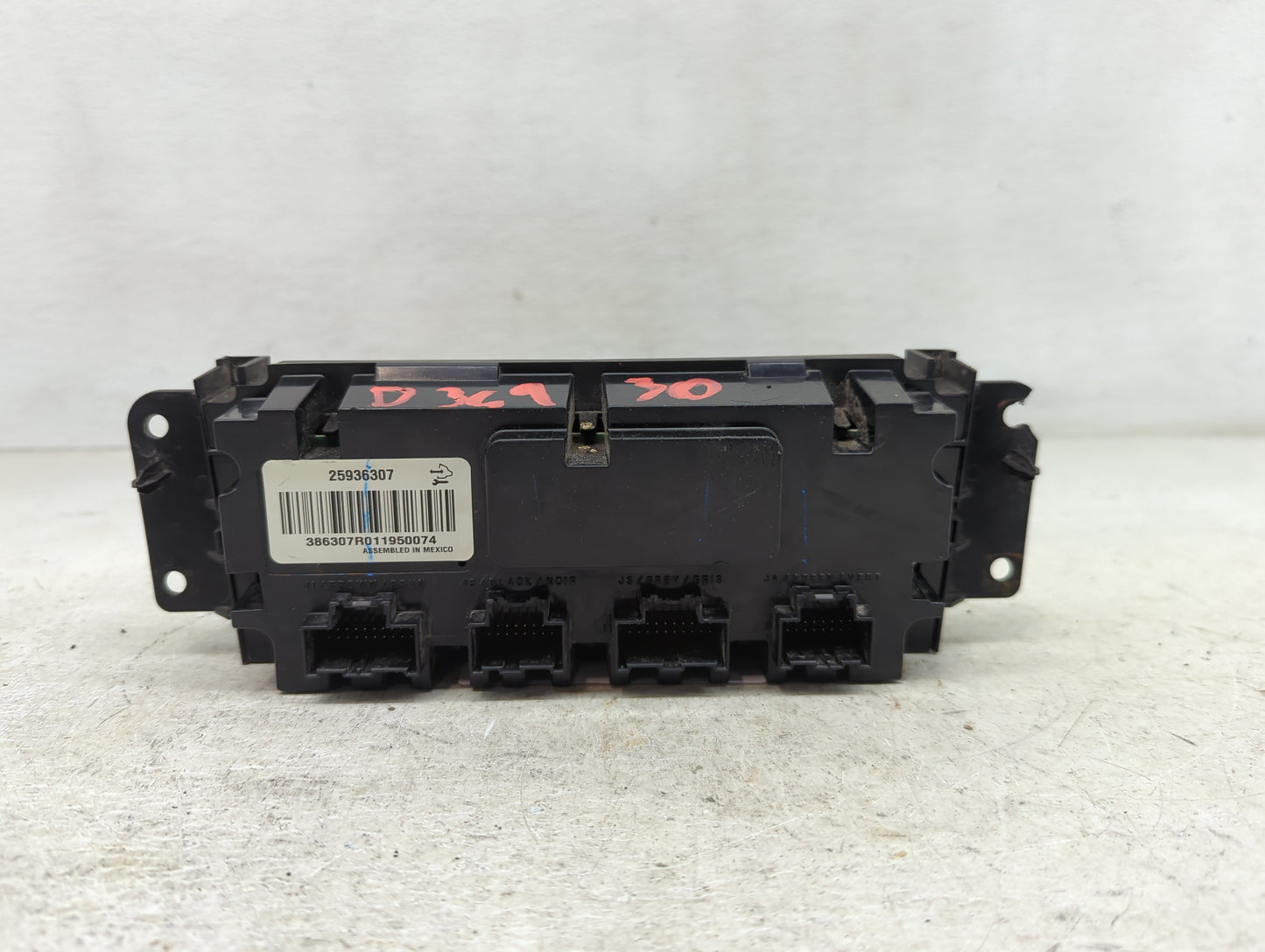 2007-2011 Cadillac Escalade Climate Control Module Temperature AC/Heater Replacement P/N:25936307 Fits OEM Used Auto Parts -
