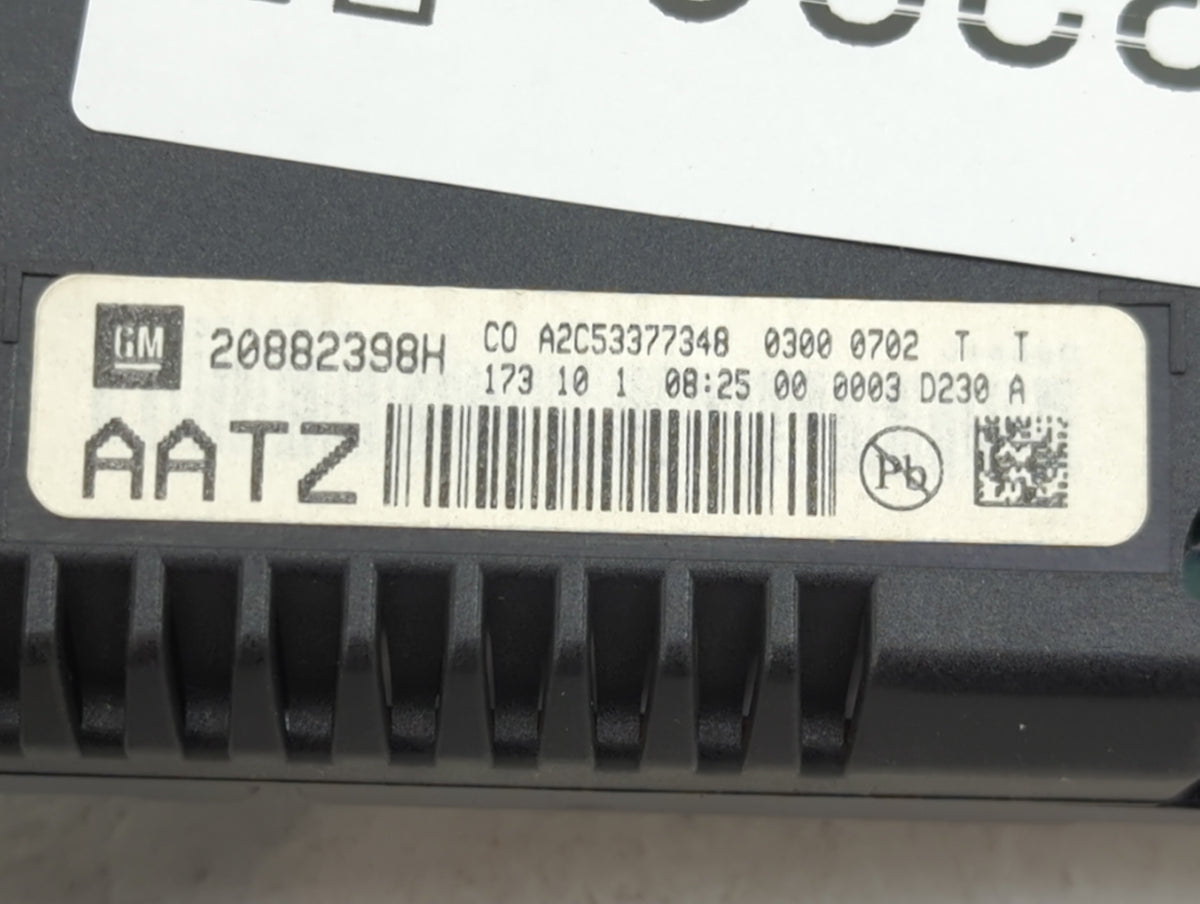 2011-2012 Cadillac Srx Information Radio Display Screen - Oemusedautoparts1.com