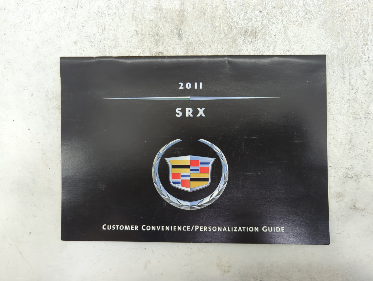 2011 Cadillac Srx Owners Manual Book Guide P/N:20784402 OEM Used Auto Parts - Oemusedautoparts1.com