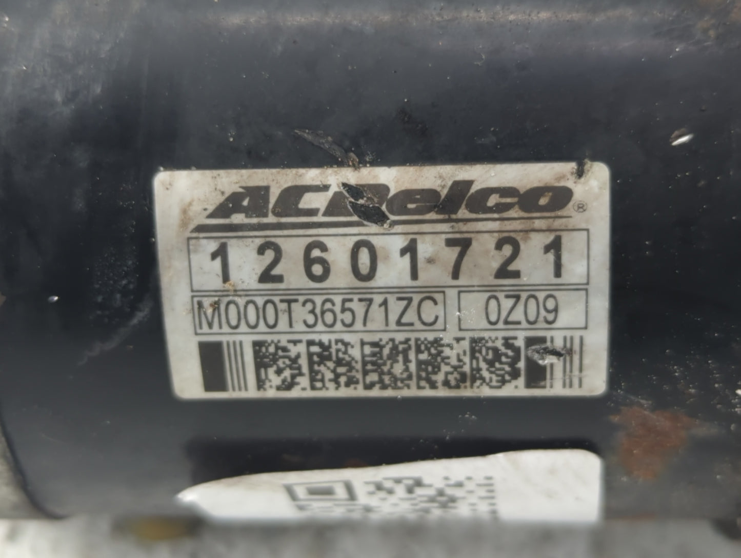 2010-2016 Cadillac Srx Car Starter Motor Solenoid OEM P/N:M000T36571ZC 12601721 Fits OEM Used Auto Parts - Oemusedautoparts1