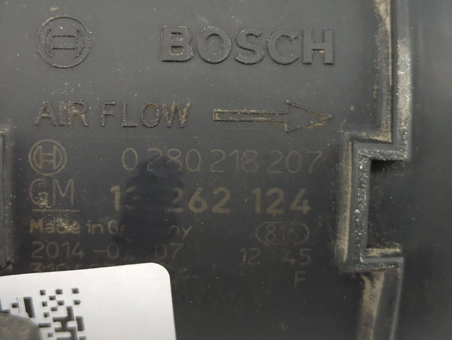 2009-2011 Chevrolet Aveo Mass Air Flow Meter Maf 1488345 - Oemusedautoparts1.com