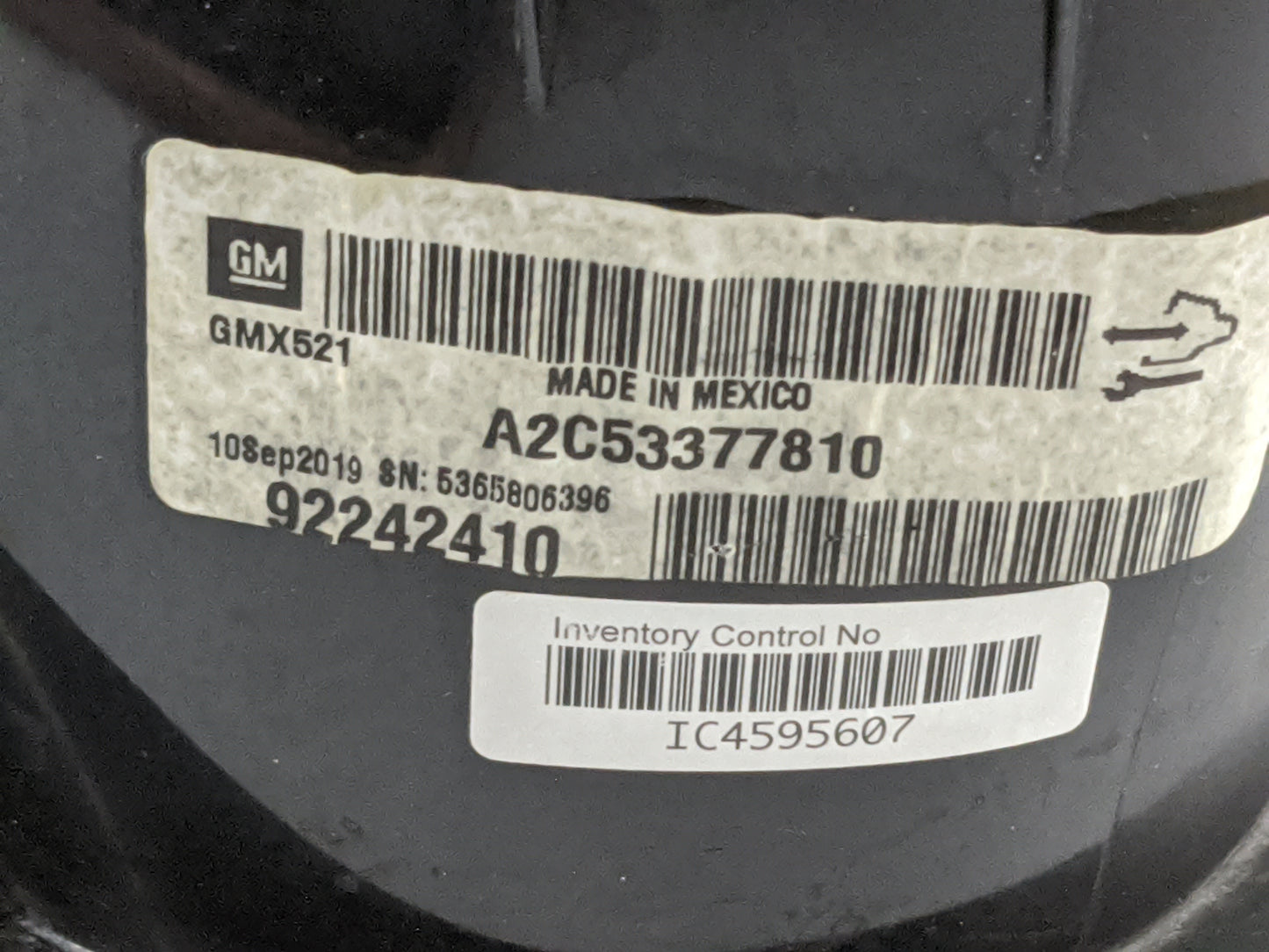 2010-2011 Chevrolet Camaro Instrument Cluster Speedometer Gauges P/N:A2C53377810 92242410 Miles: Fits Fits 2010 2011 OEM Use