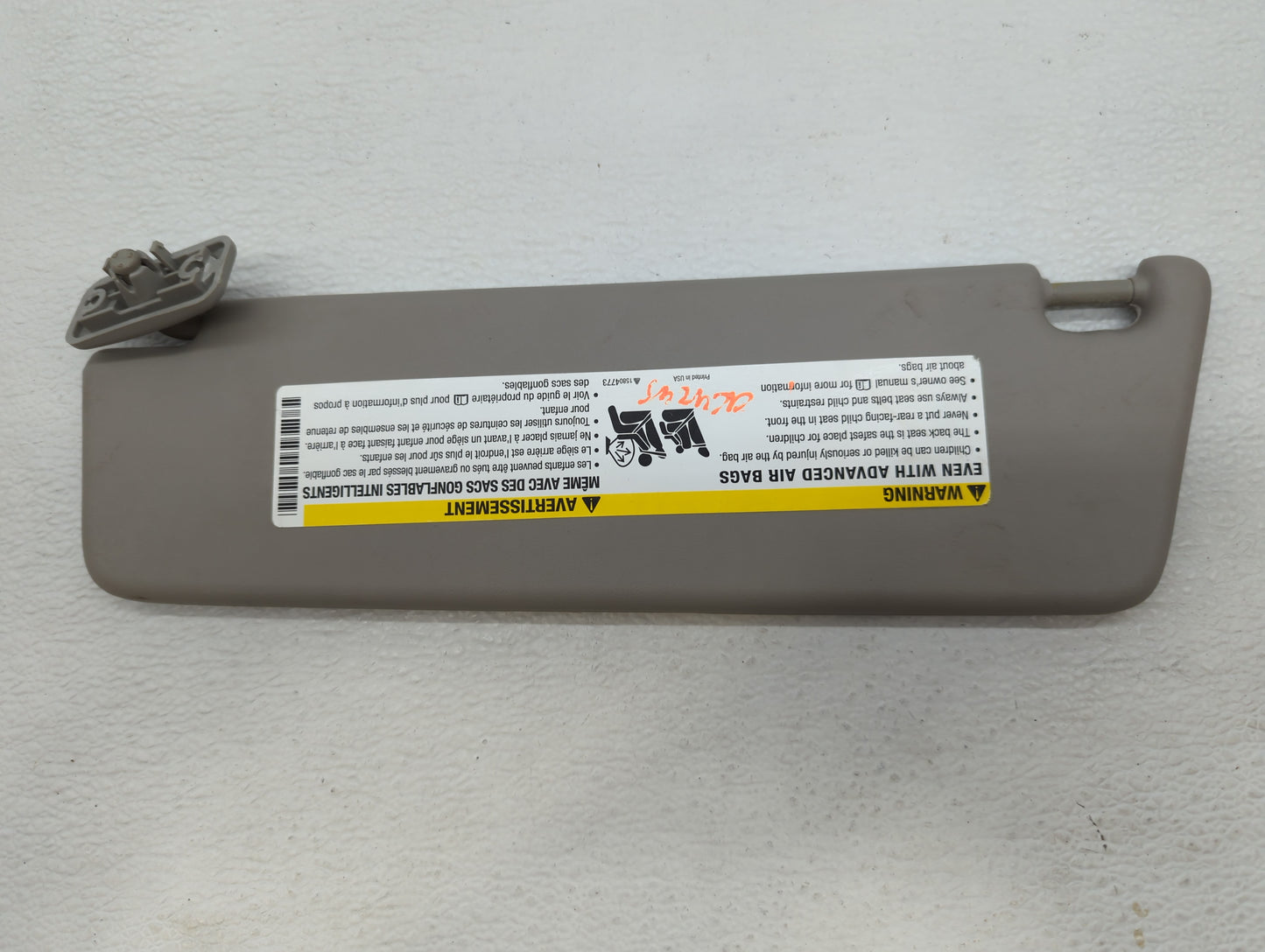 2010-2015 Chevrolet Camaro Sun Visor Shade Replacement Passenger Right Mirror Fits Fits 2010 2011 2012 2013 2014 2015 OEM Us