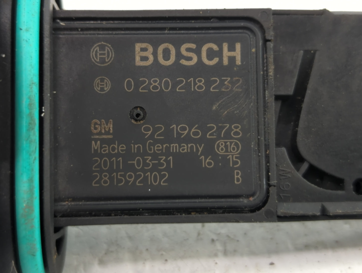 2010-2011 Chevrolet Camaro Mass Air Flow Meter Maf - Oemusedautoparts1.com