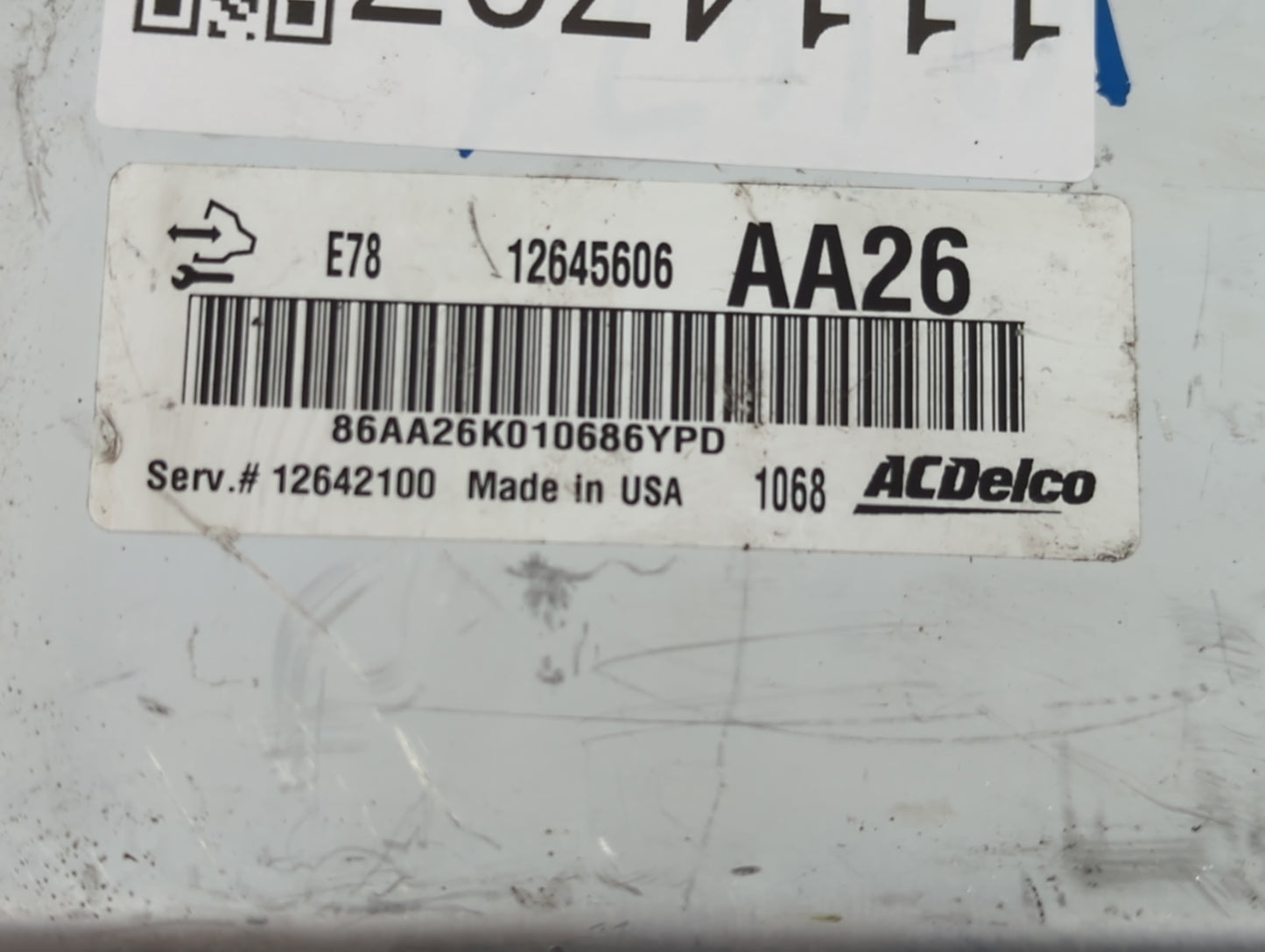2011 Chevrolet Cruze PCM Engine Control Computer ECU ECM PCU OEM P/N:12645606 Fits OEM Used Auto Parts - Oemusedautoparts1.c