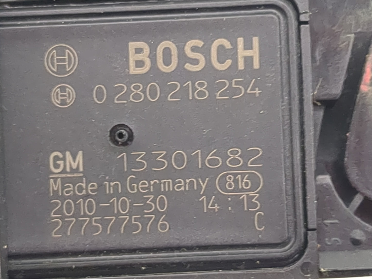 2011-2012 Chevrolet Cruze Mass Air Flow Meter Maf 1488638 - Oemusedautoparts1.com