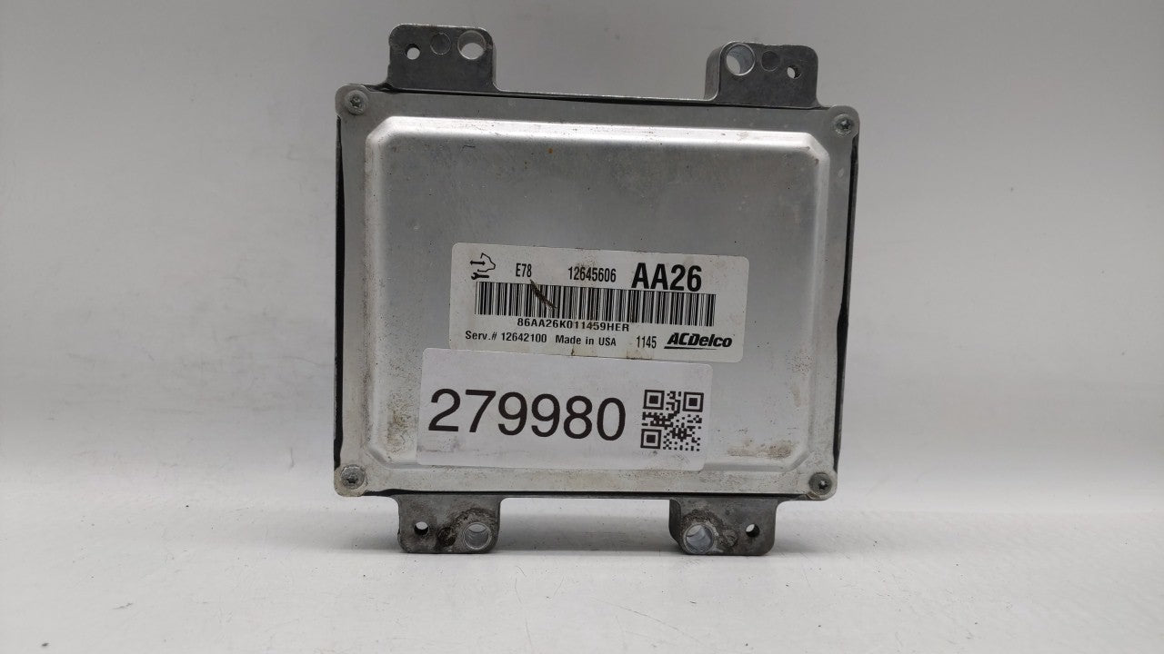 2011 Chevrolet Cruze PCM Engine Control Computer ECU ECM PCU OEM P/N:12616532 12640752, 12642100, 12645606, 12644081 Fits OE