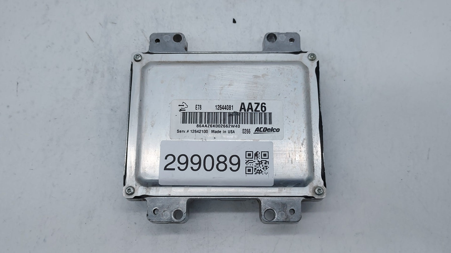 2011 Chevrolet Cruze PCM Engine Control Computer ECU ECM PCU OEM P/N:12616532 12640752, 12642100, 12645606, 12644081 Fits OE