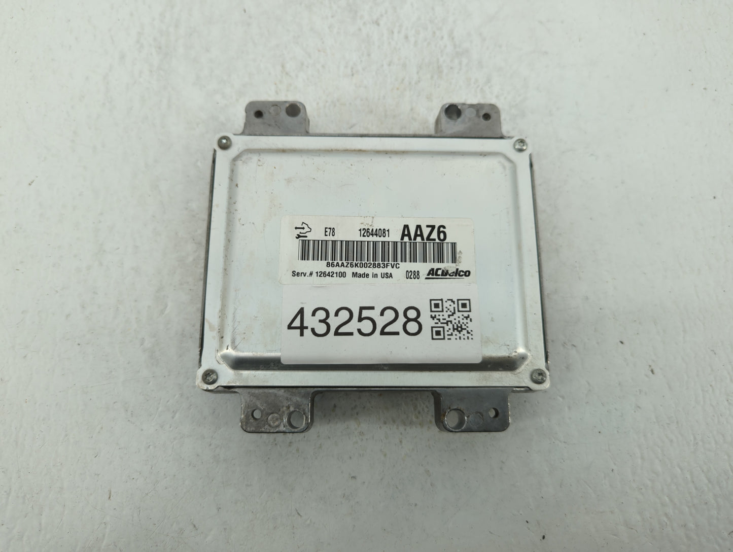 2011 Chevrolet Cruze PCM Engine Control Computer ECU ECM PCU OEM P/N:12642100 12616532, 12640752, 12645606, 12644081 Fits OE