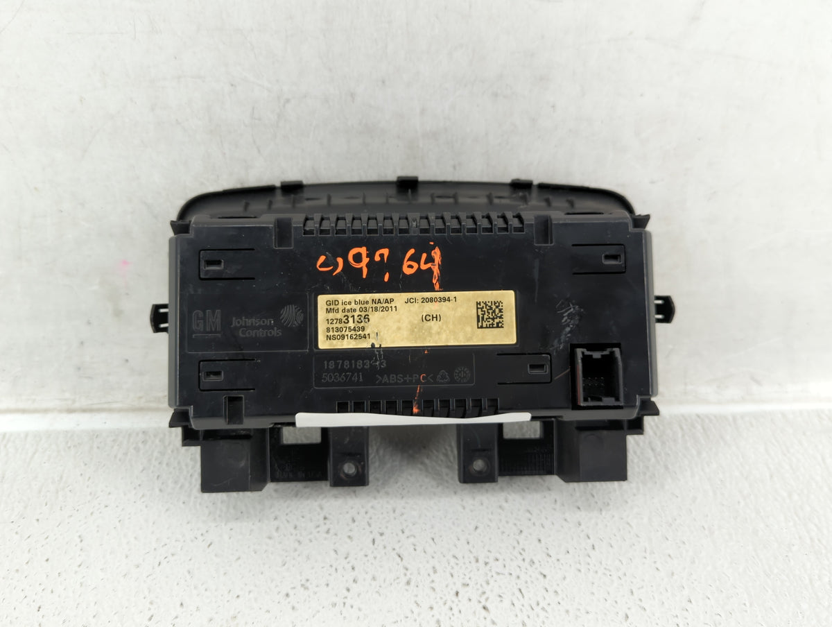 2011-2016 Chevrolet Cruze Information Radio Display Screen 511107 - Oemusedautoparts1.com