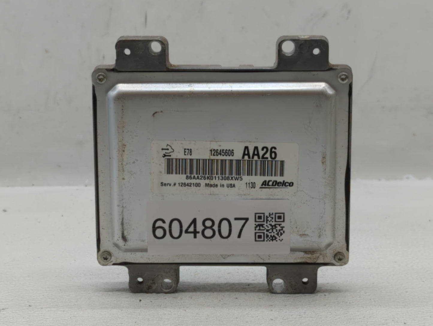 2011 Chevrolet Cruze PCM Engine Control Computer ECU ECM PCU OEM P/N:126440881 Fits OEM Used Auto Parts - Oemusedautoparts1.
