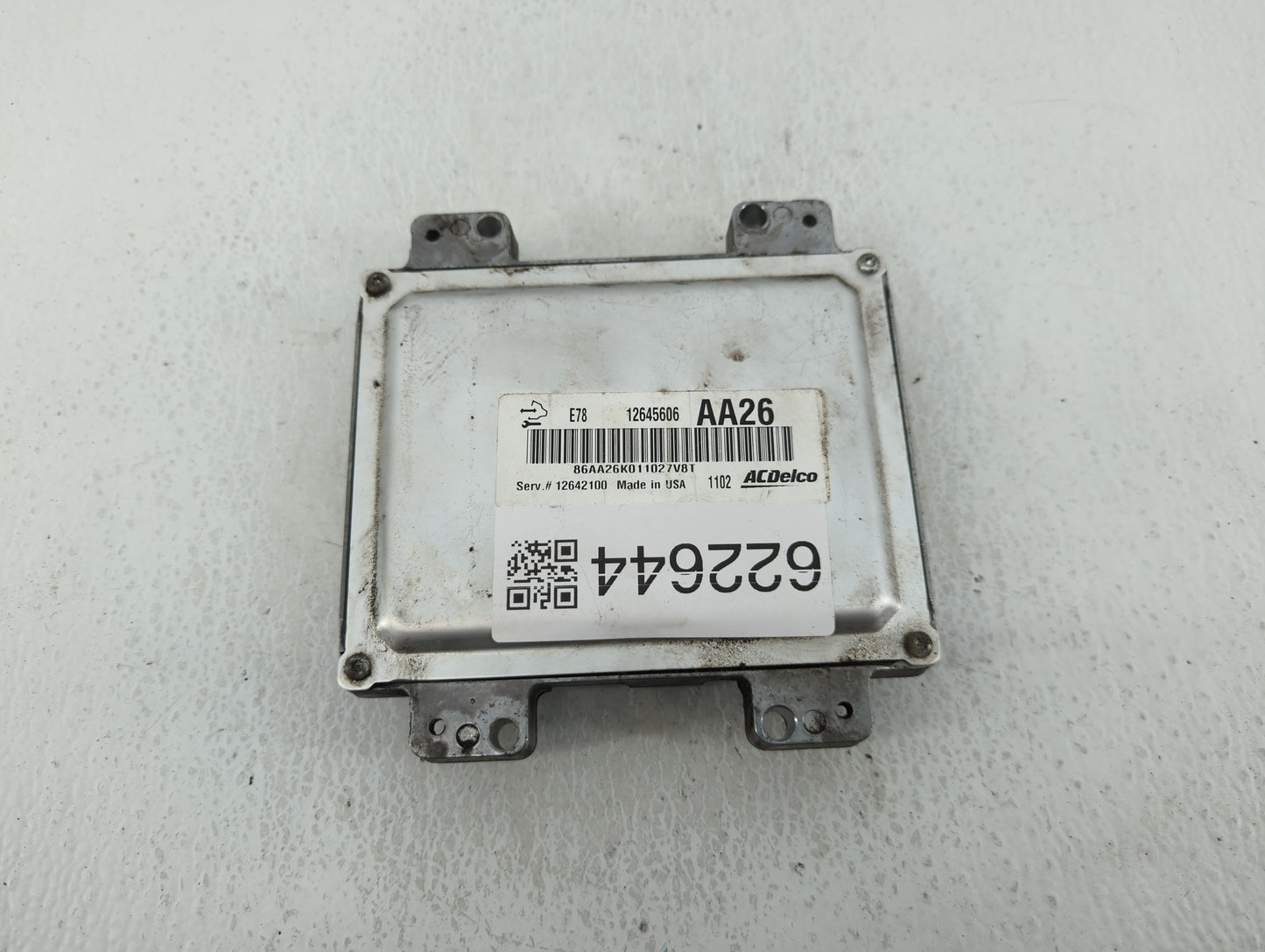 2011 Chevrolet Cruze PCM Engine Control Computer ECU ECM PCU OEM P/N:126440881 Fits OEM Used Auto Parts - Oemusedautoparts1.