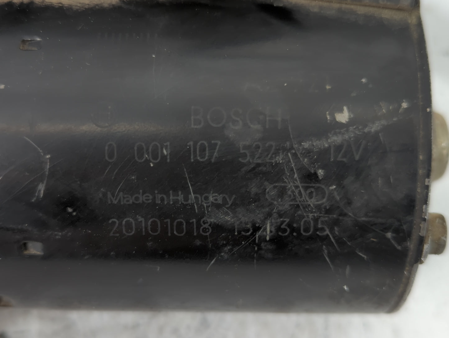 2011-2016 Chevrolet Cruze Car Starter Motor Solenoid OEM P/N:20101018 0 001 107 522 Fits OEM Used Auto Parts - Oemusedautopa
