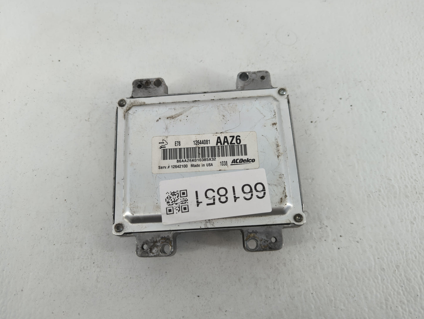 2011 Chevrolet Cruze PCM Engine Control Computer ECU ECM PCU OEM P/N:12644081 Fits OEM Used Auto Parts - Oemusedautoparts1.c