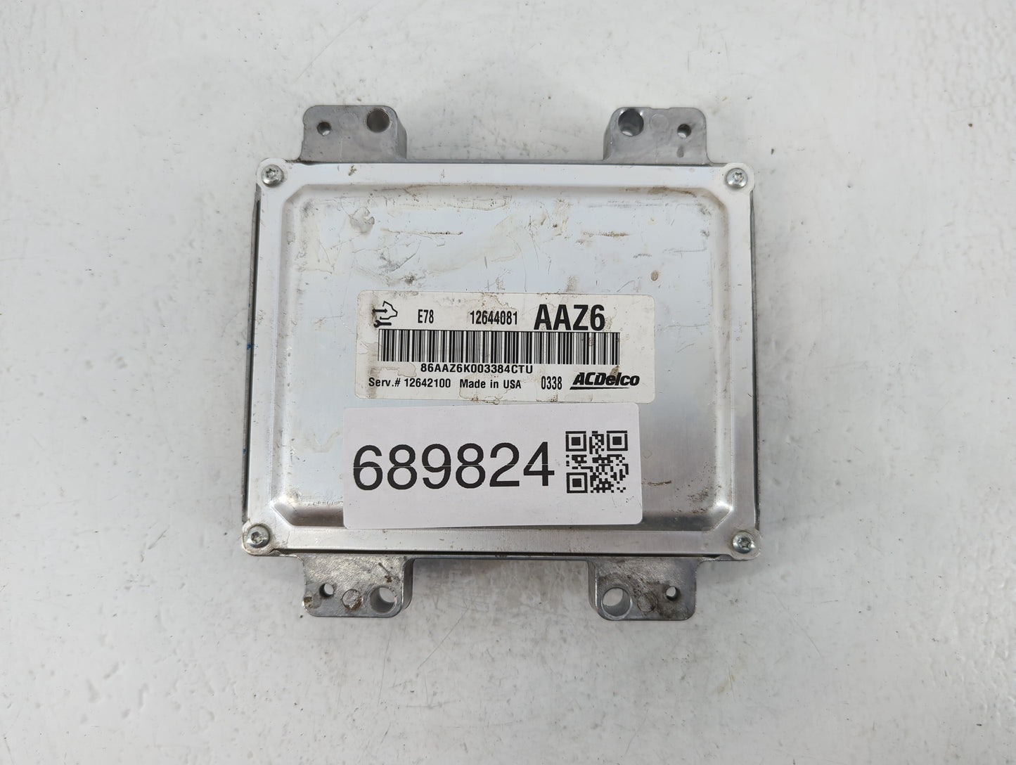 2011 Chevrolet Cruze PCM Engine Control Computer ECU ECM PCU OEM P/N:12644081 12642100 Fits OEM Used Auto Parts - Oemusedaut