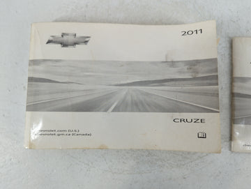 2011 Chevrolet Cruze Owners Manual Book Guide P/N:20883227 A OEM Used Auto Parts