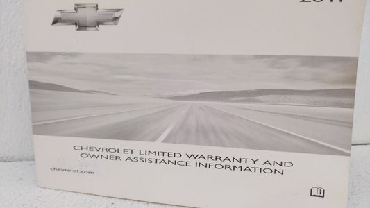 2011 Chevrolet Cruze Owners Manual Book Guide OEM Used Auto Parts