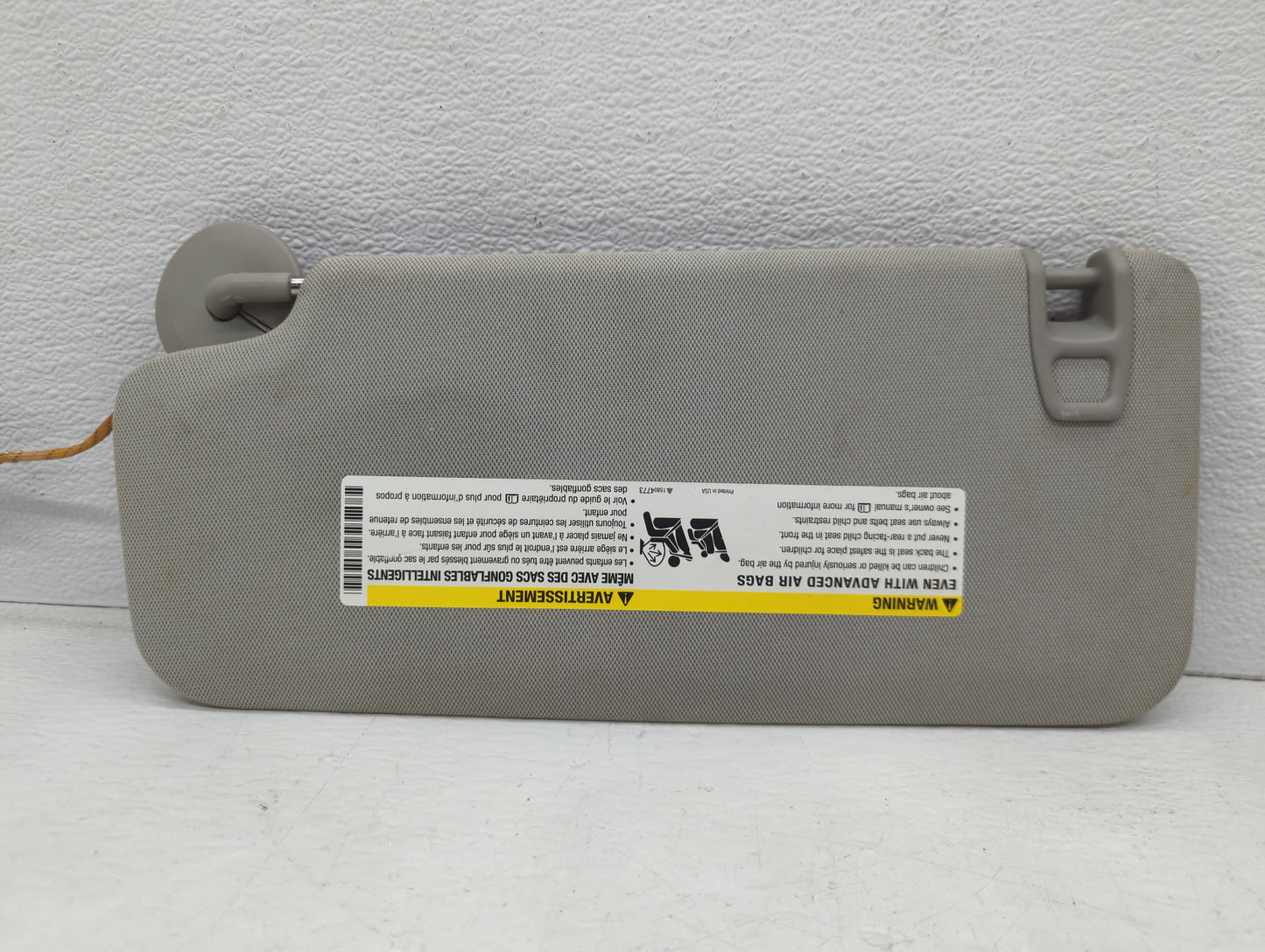 2010-2017 Chevrolet Equinox Sun Visor Shade Replacement Passenger Right Mirror Fits Fits 2010 2011 2012 2013 2014 2015 2016