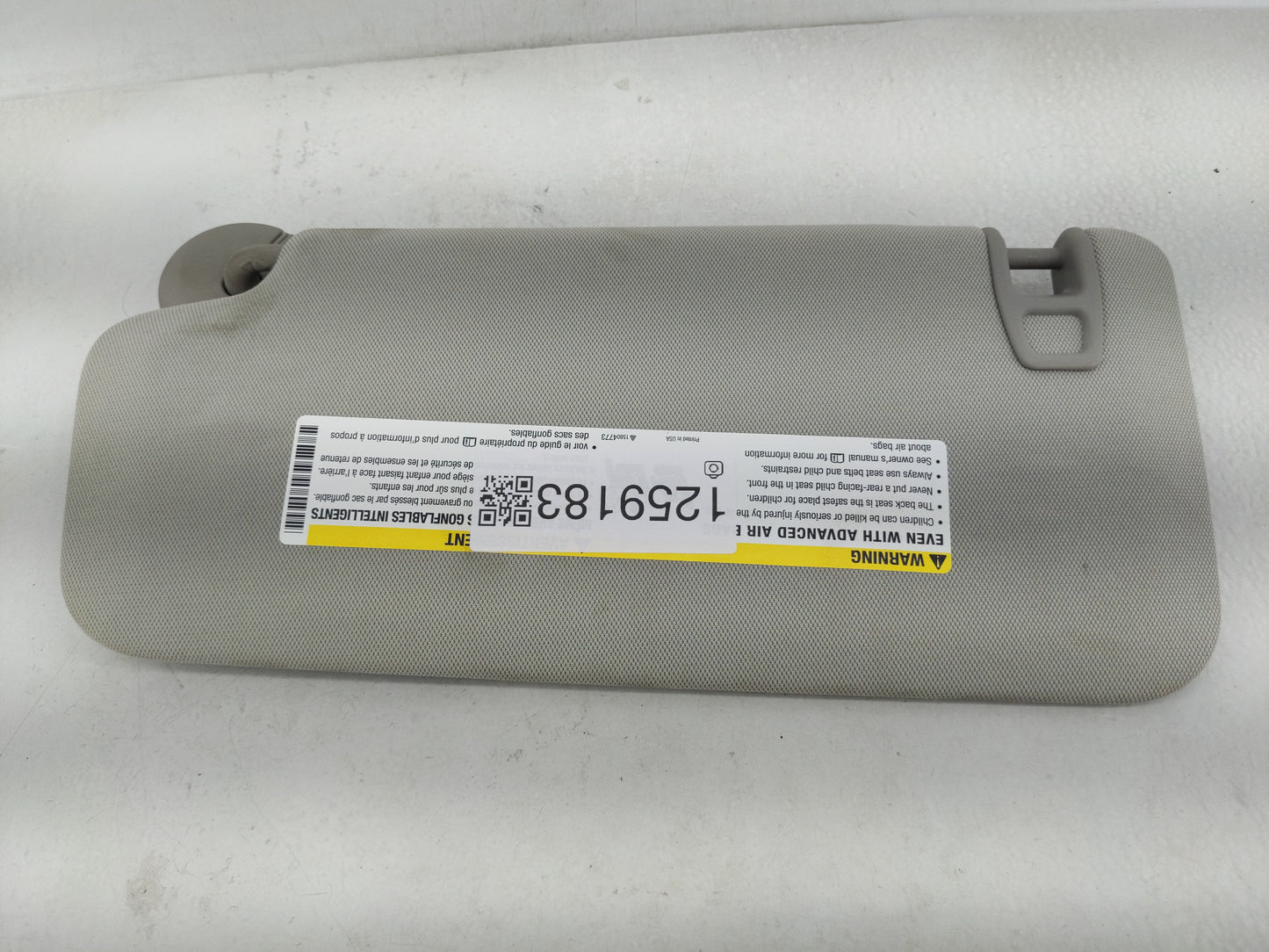 2010-2017 Chevrolet Equinox Sun Visor Shade Replacement Passenger Right Mirror Fits Fits 2010 2011 2012 2013 2014 2015 2016