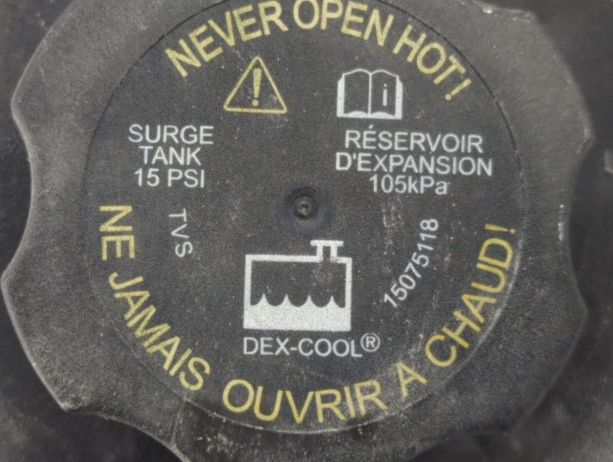 2010 Chevrolet Equinox Radiator Coolant Overflow Expansion Tank Bottle 1369111 - Oemusedautoparts1.com