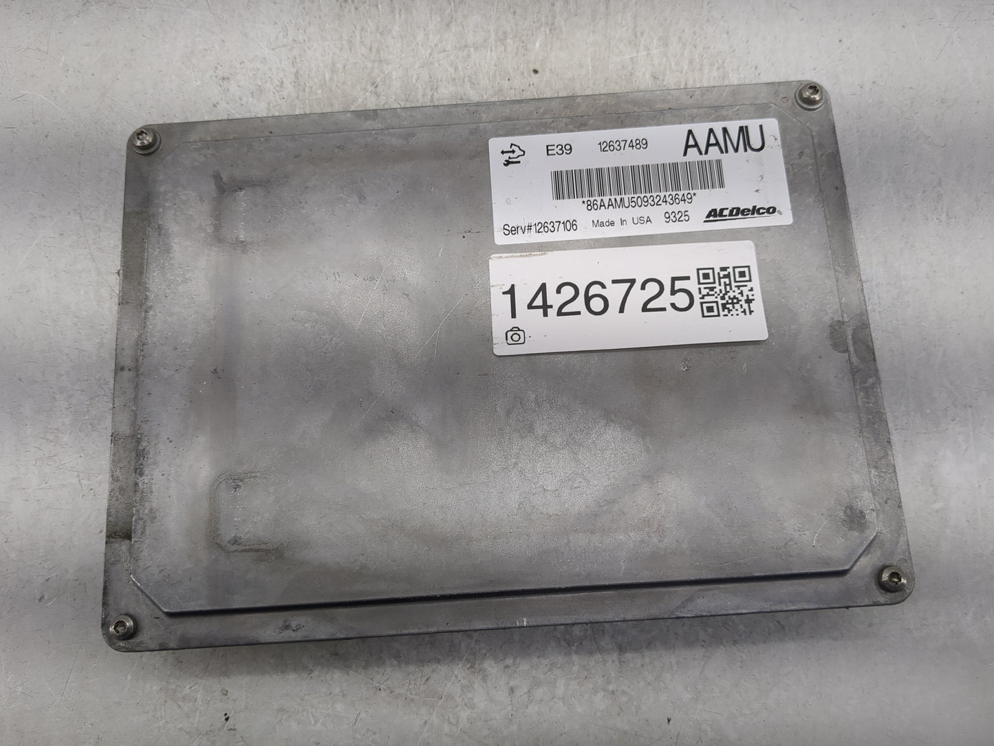 2010-2011 Chevrolet Equinox PCM Engine Control Computer ECU ECM PCU OEM P/N:12637489 12637106 Fits Fits 2010 2011 2012 2013