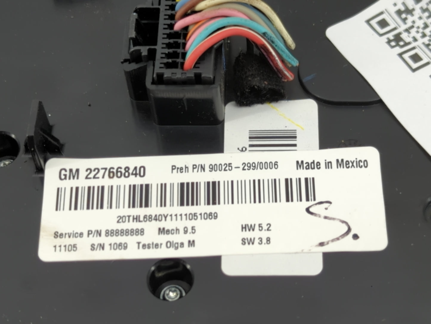 2010-2011 Chevrolet Equinox Radio Control Panel 1464755 - Oemusedautoparts1.com