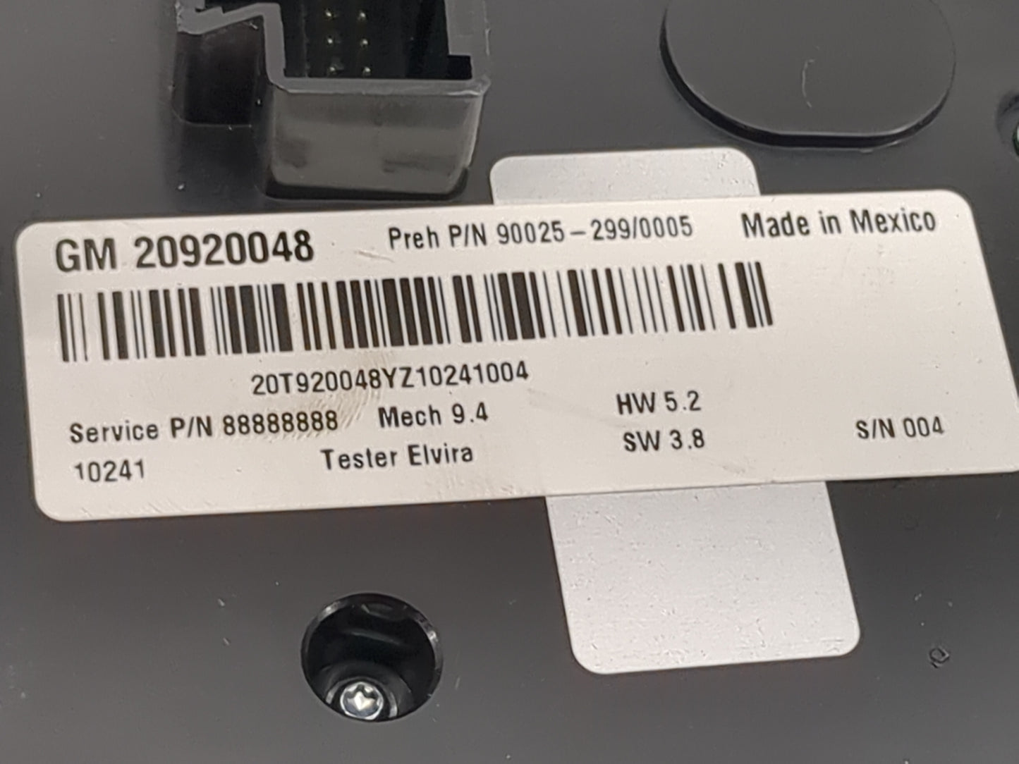 2010-2011 Chevrolet Equinox Radio Control Panel 1469811 - Oemusedautoparts1.com
