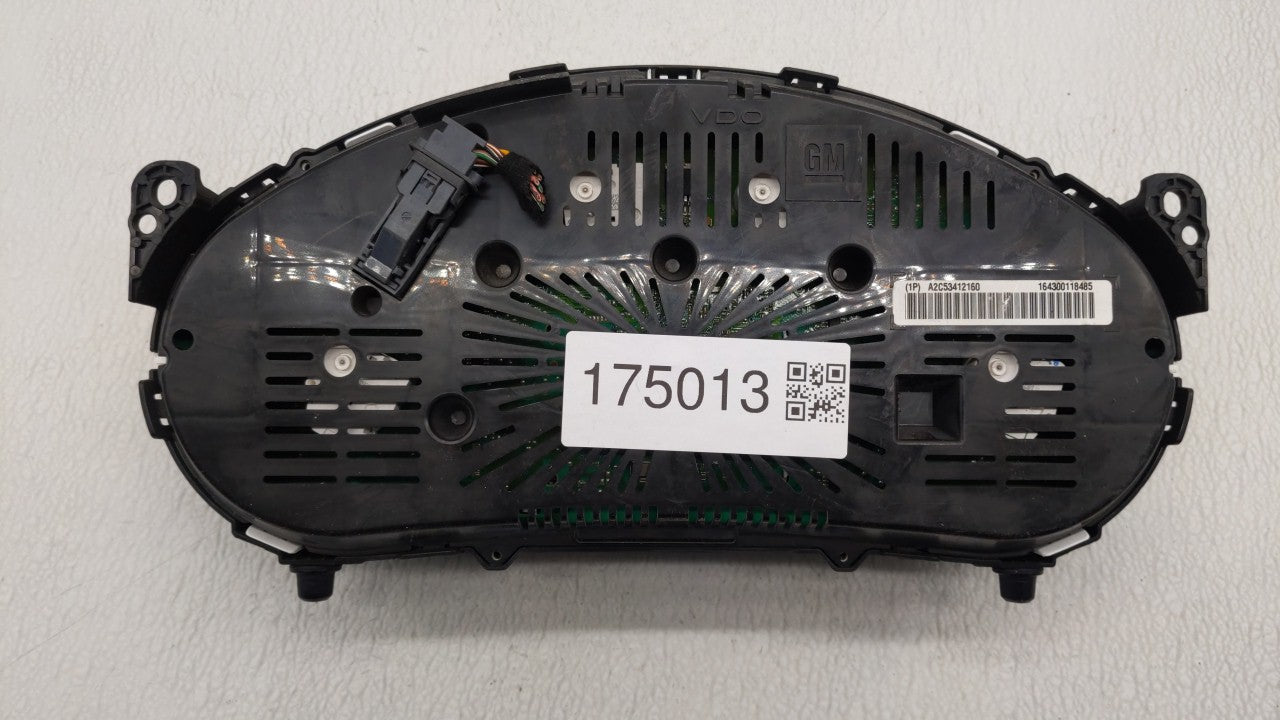 2011 Chevrolet Equinox Instrument Cluster Speedometer Gauges P/N:20978081 20978079, 22783661 Fits OEM Used Auto Parts - Oemu