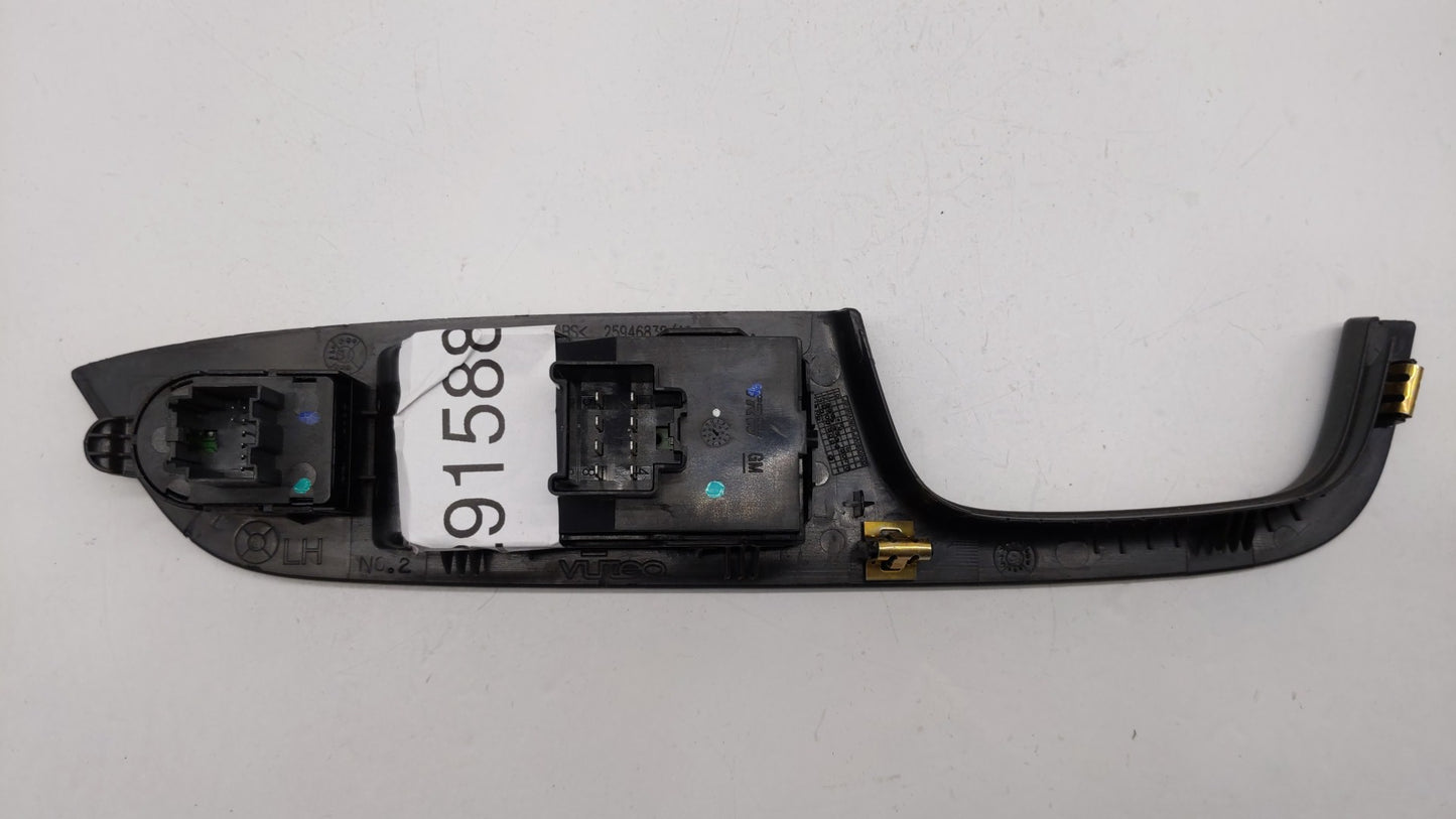 2010-2017 Chevrolet Equinox Master Power Window Switch Replacement Driver Side Left P/N:25983673 25946838 Fits OEM Used Auto
