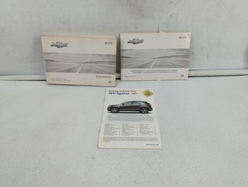2011 Chevrolet Equinox Owners Manual Book Guide OEM Used Auto Parts