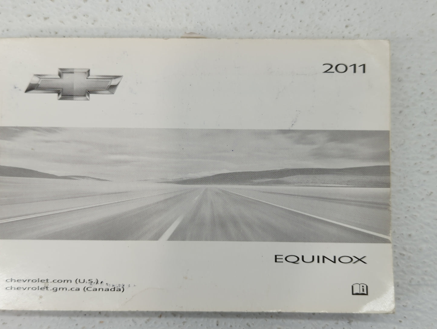 2011 Chevrolet Equinox Owners Manual Book Guide OEM Used Auto Parts - Oemusedautoparts1.com