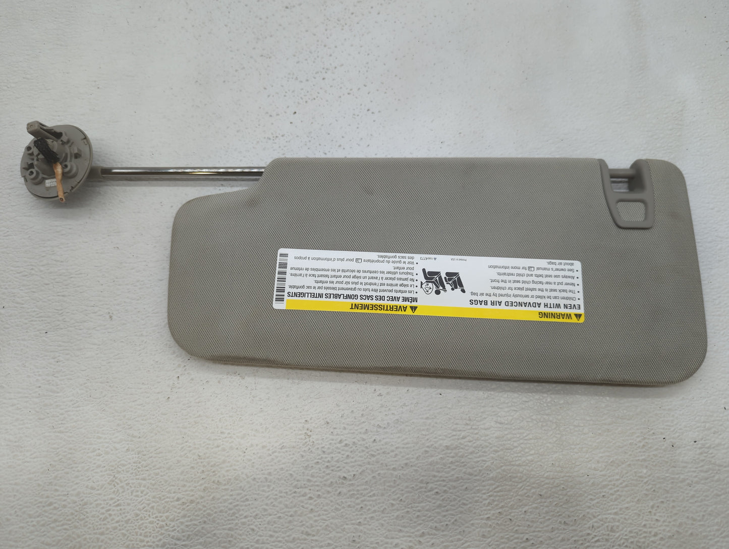 2010-2017 Chevrolet Equinox Sun Visor Shade Replacement Passenger Right Mirror Fits Fits 2010 2011 2012 2013 2014 2015 2016