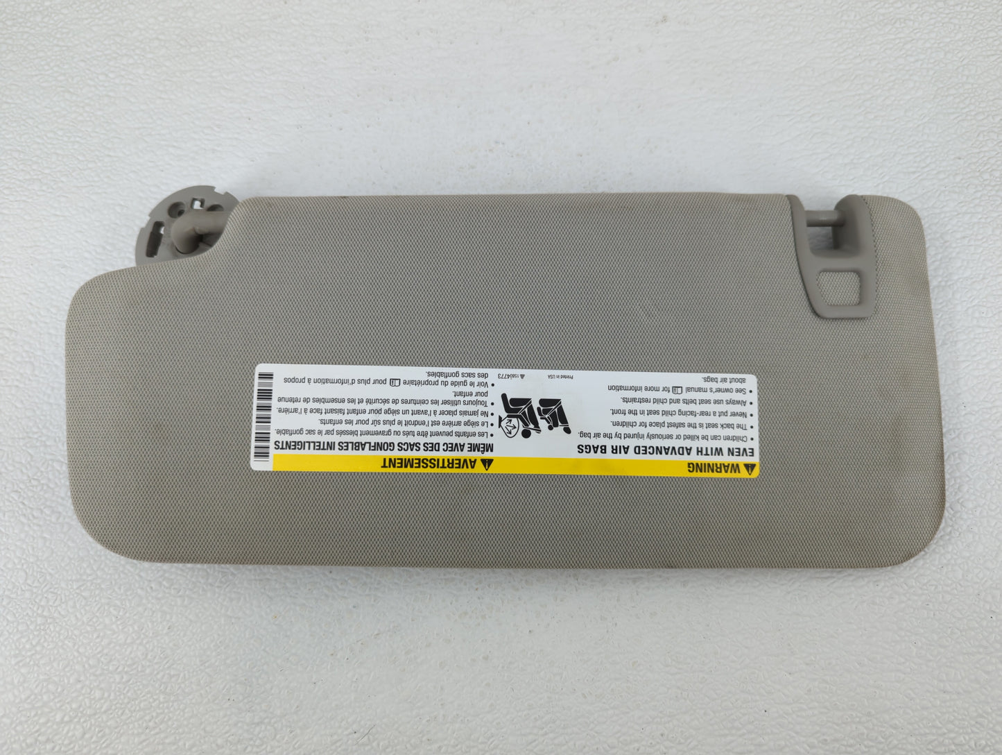 2010-2017 Chevrolet Equinox Sun Visor Shade Replacement Passenger Right Mirror Fits Fits 2010 2011 2012 2013 2014 2015 2016