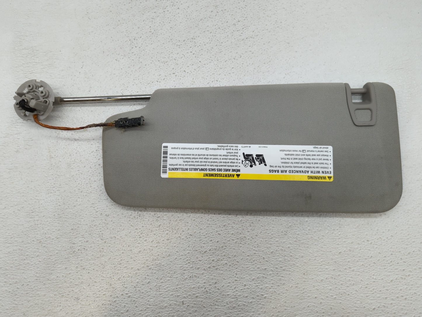 2010-2017 Chevrolet Equinox Sun Visor Shade Replacement Passenger Right Mirror Fits Fits 2010 2011 2012 2013 2014 2015 2016