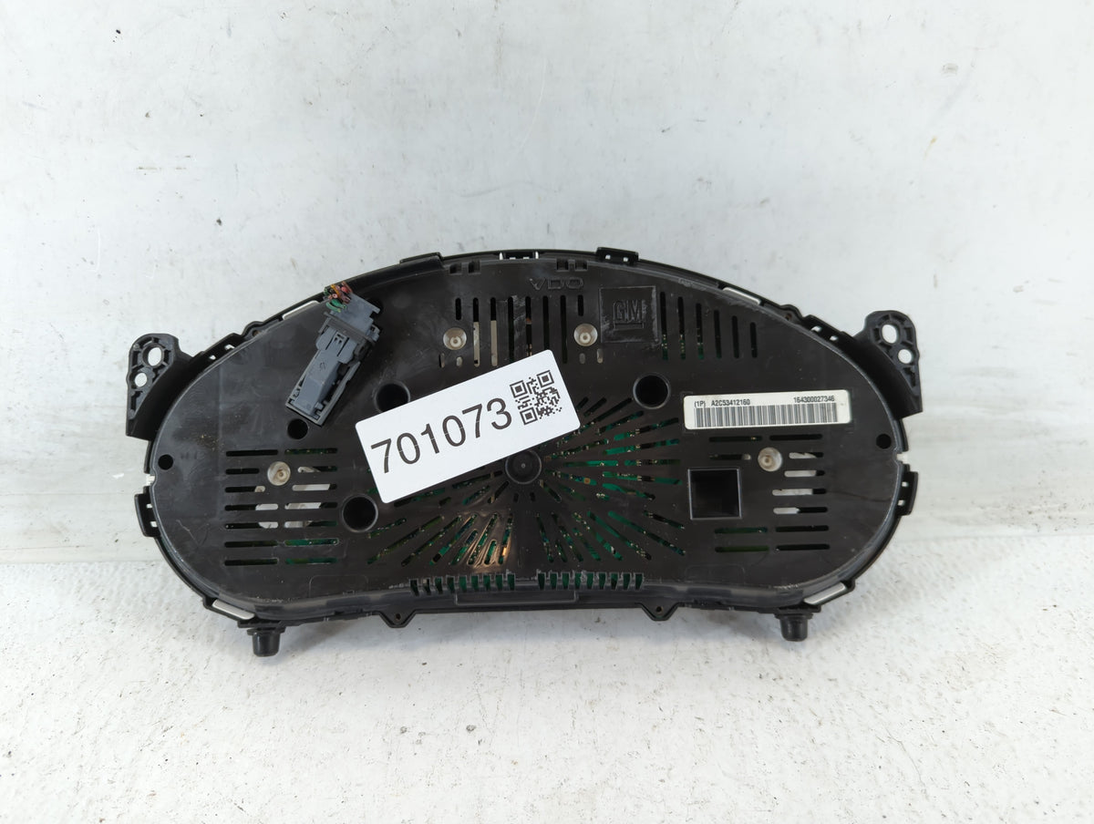 2011 Chevrolet Equinox Instrument Cluster Speedometer Gauges P/N:20978079 Miles: Fits OEM Used Auto Parts - Oemusedautoparts