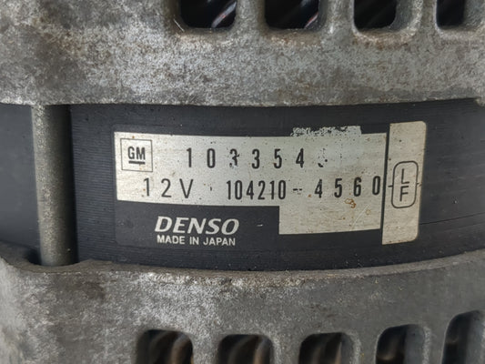 2009-2011 Chevrolet Impala Alternator Replacement Generator Charging Assembly Engine OEM Fits Fits 2009 2010 2011 OEM Used Auto Parts